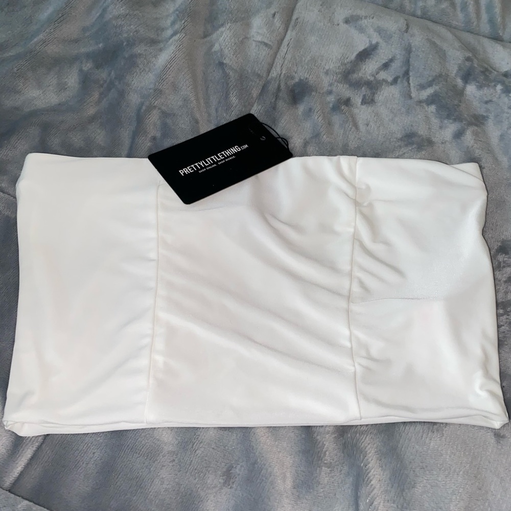 White tube top